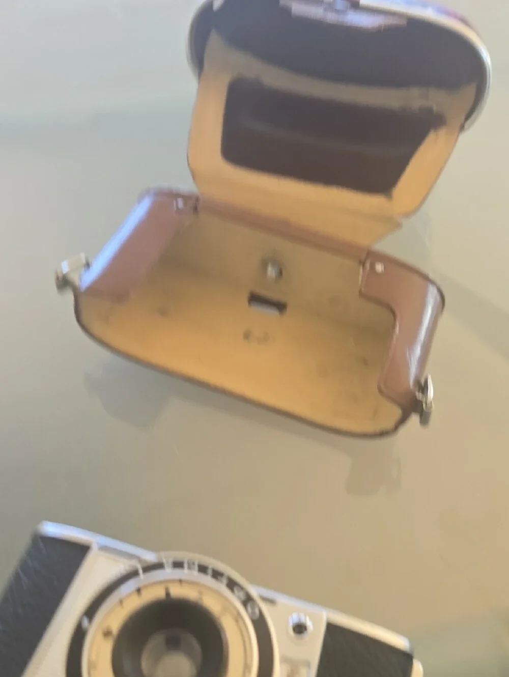 Unbranded Vintage Brown Protective VR/AR Headset Case with Carry Strap